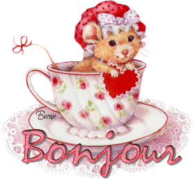 Gif animé bonjour